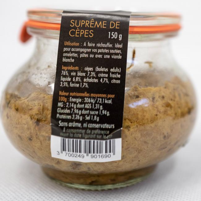 Suprême de cèpes - Suprême de cèpes